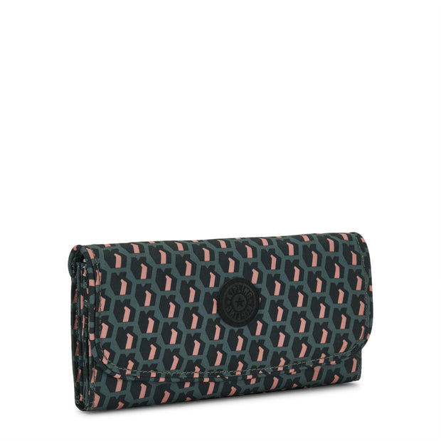 Kipling Large Wallet Female 3D K Pink Money Land