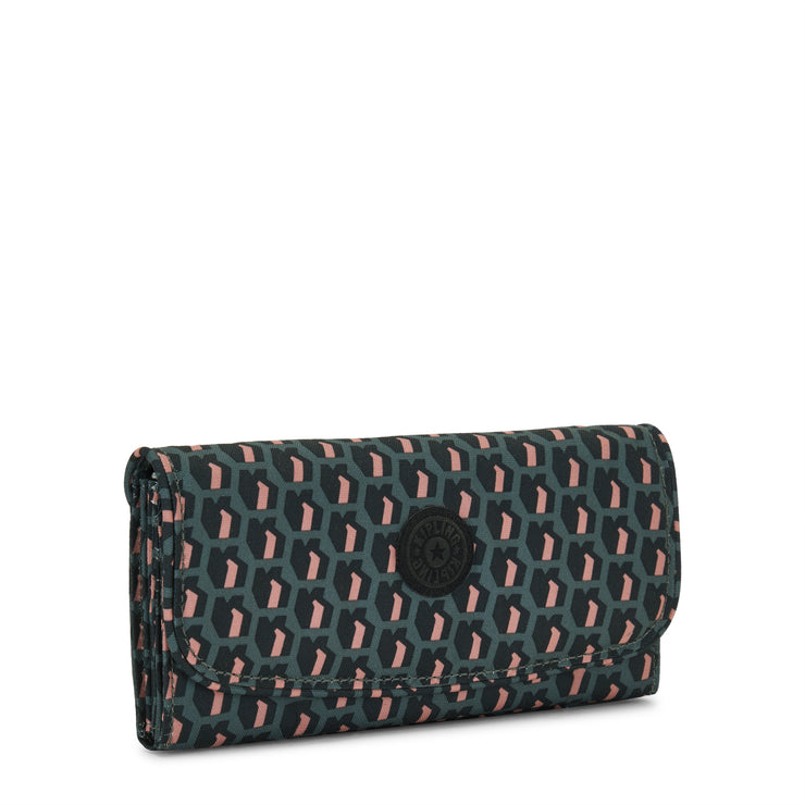 Kipling Large Wallet Female 3D K Pink Money Land
