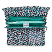 KIPLING Large wallet Female Abstract Print Money Land  -  I4437-GN6