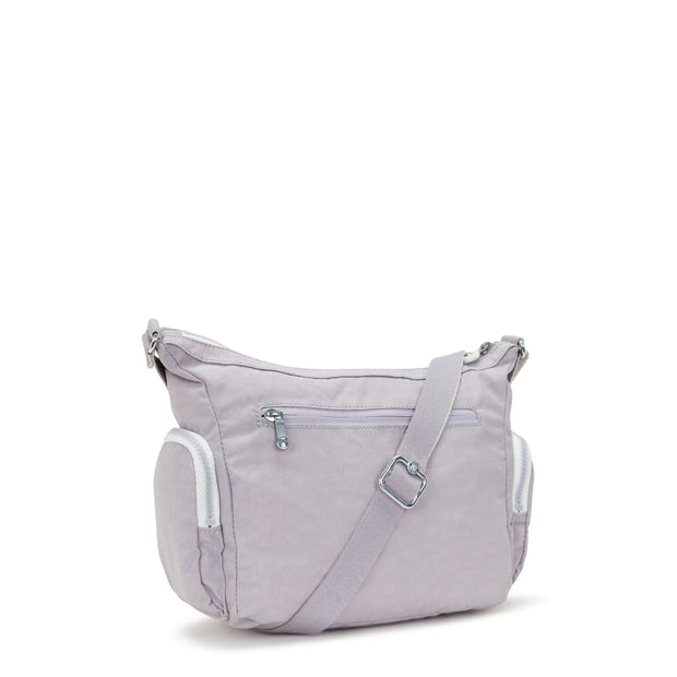 KIPLING Medium Crossbody Bag with Adjustable Straps Female Tender Grey Gabb S