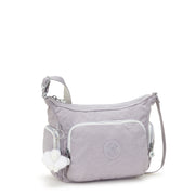 KIPLING Medium Crossbody Bag with Adjustable Straps Female Tender Grey Gabb S