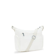 KIPLING Medium Crossbody Bag with Adjustable Straps Female Pure Alabaster Gabb S