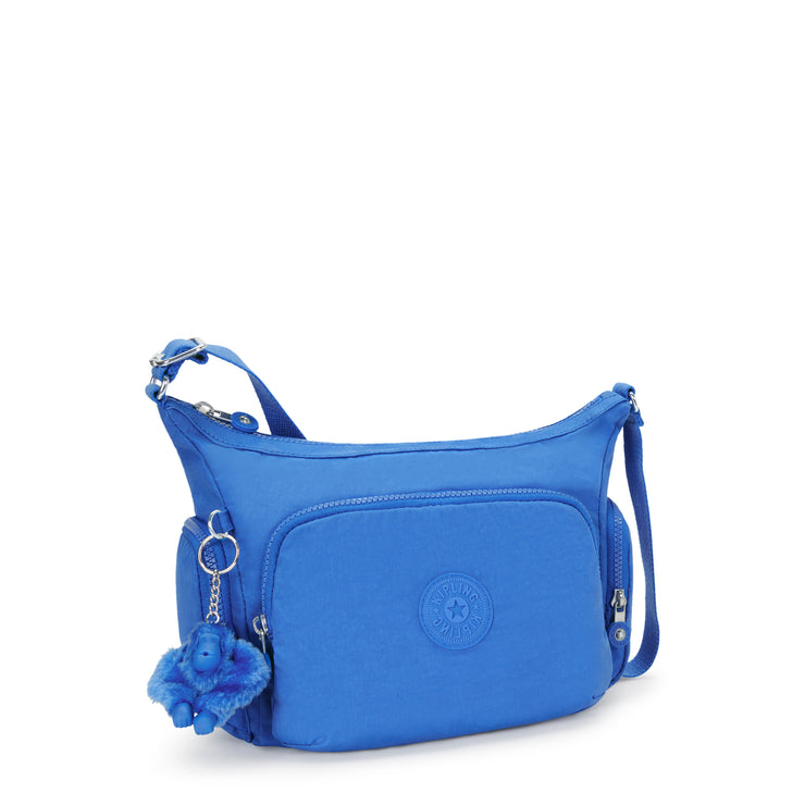 KIPLING Medium Crossbody Bag with Adjustable Straps Female Havana Blue Gabb S