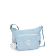 KIPLING Medium Crossbody Bag with Adjustable Straps Female Frost Blue Bl Gabb S