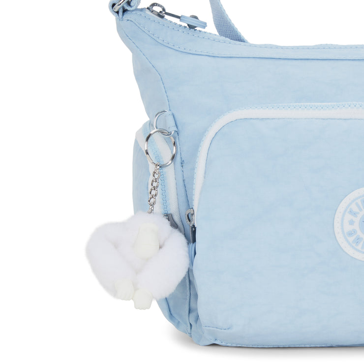 KIPLING Medium Crossbody Bag with Adjustable Straps Female Frost Blue Bl Gabb S  -  I4493-LZ8