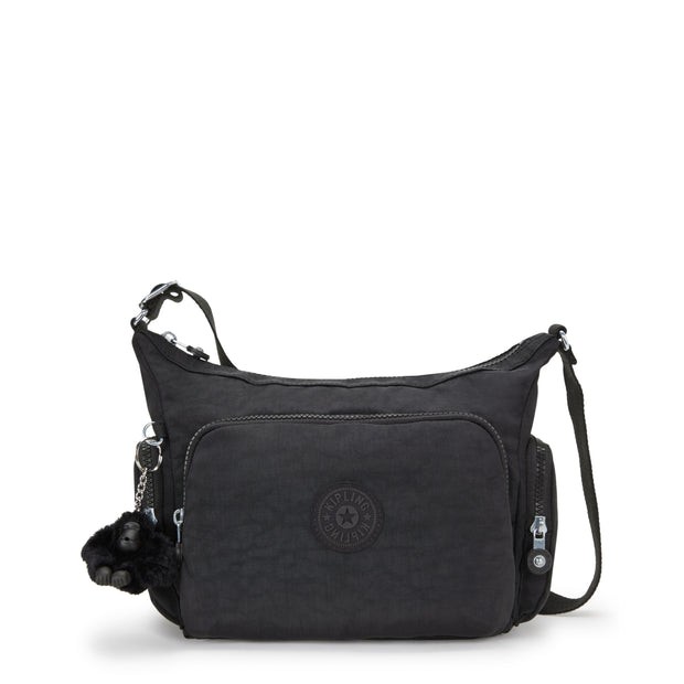 KIPLING Medium Crossbody Bag with Adjustable Straps Female Black Noir Gabb S