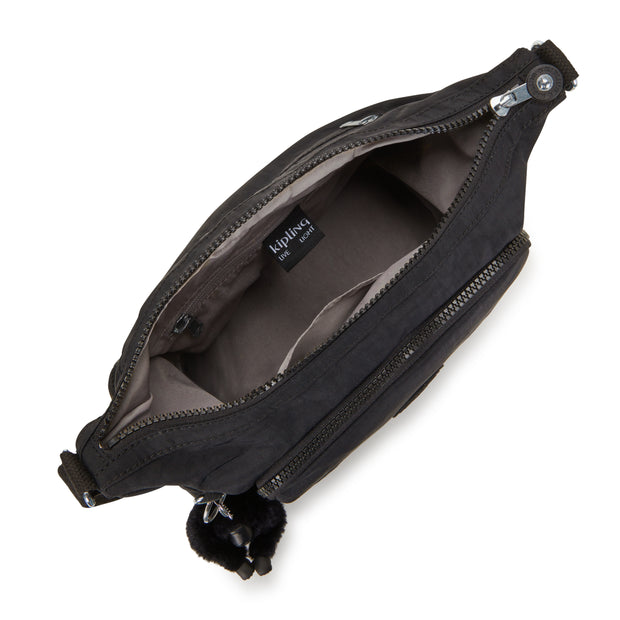 KIPLING Medium Crossbody Bag with Adjustable Straps Female Black Noir Gabb S  -  I4493-P39