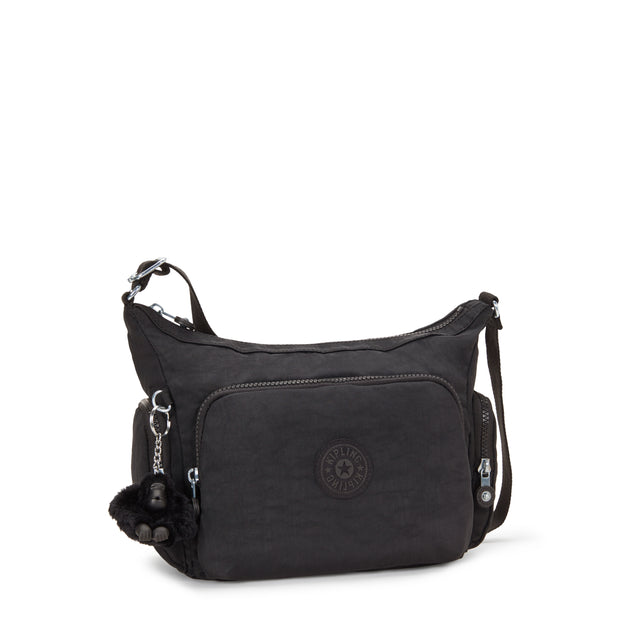 KIPLING Medium Crossbody Bag with Adjustable Straps Female Black Noir Gabb S