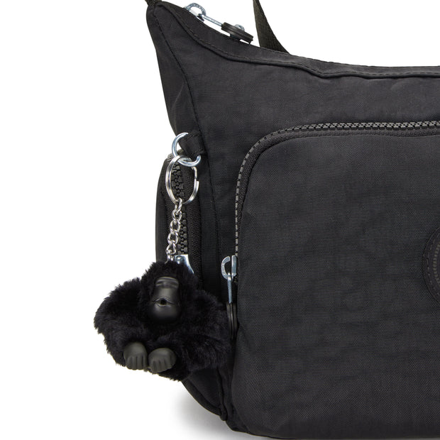 KIPLING Medium Crossbody Bag with Adjustable Straps Female Black Noir Gabb S