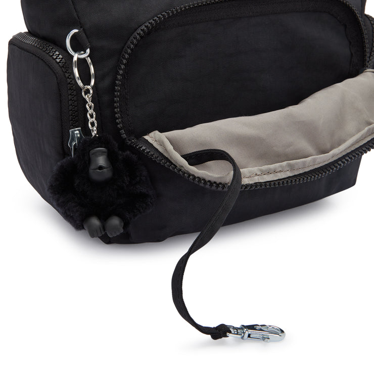 KIPLING Medium Crossbody Bag with Adjustable Straps Female Black Noir Gabb S  -  I4493-P39