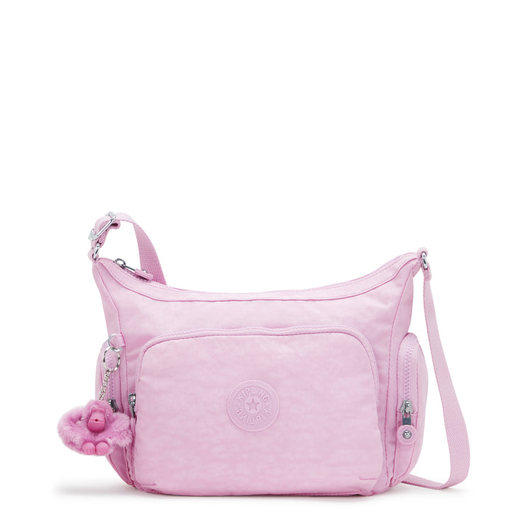 KIPLING Medium Crossbody Bag with Adjustable Straps Female Blooming Pink Gabb S