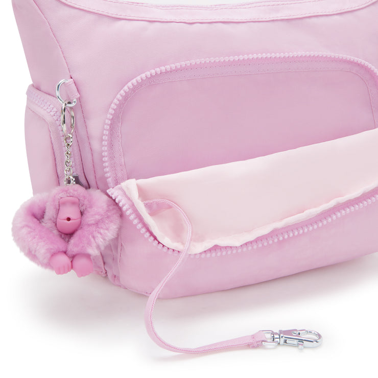 KIPLING Medium Crossbody Bag with Adjustable Straps Female Blooming Pink Gabb S