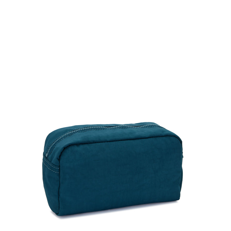 Kipling Medium Pouch Female Cosmic Emerald Gleam