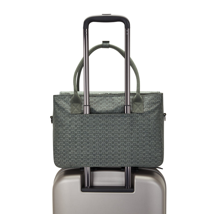 Kipling Small Working Bag (With Removable Shoulderstrap) Female Sign Green Embosse Superworker S