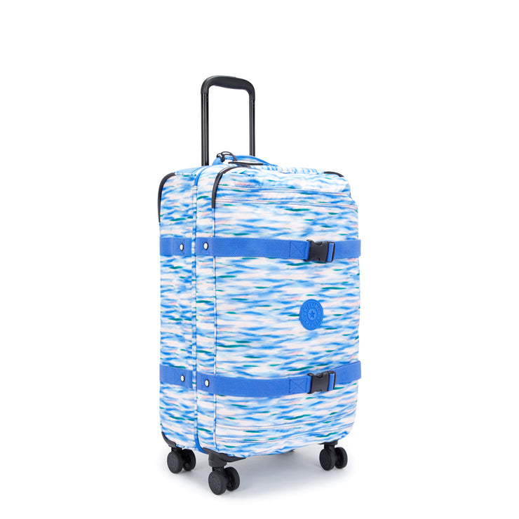 KIPLING Medium wheeled luggage Female Diluted Blue Spontaneous M  -  I4556-TX9
