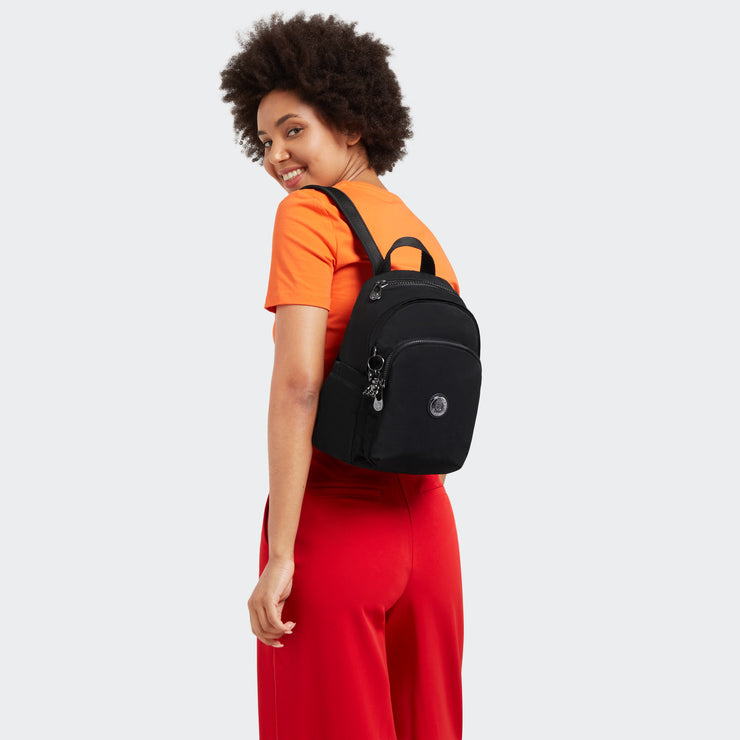 KIPLING Small Backpack Female Endless Black Delia Mini