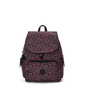KIPLING Small Backpack Female Happy Squares City Pack S