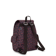 Kipling Small Backpack Female Happy Squares City Pack S