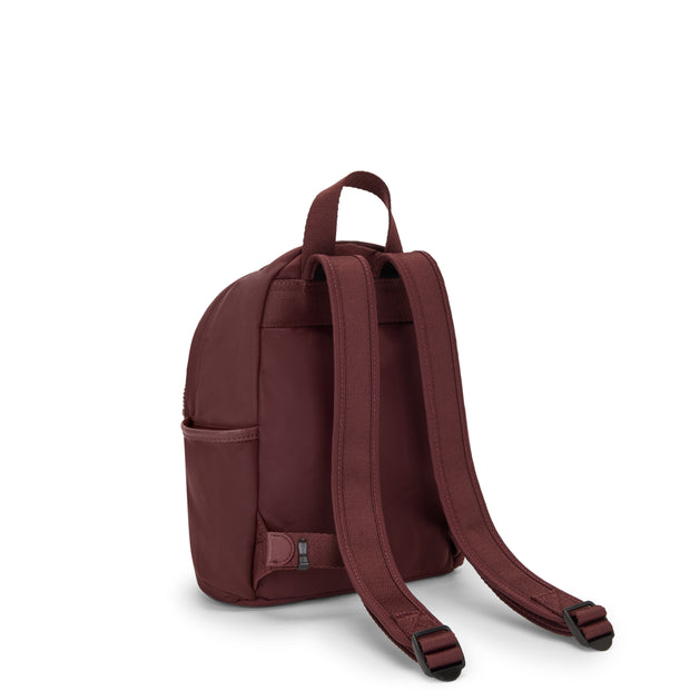 Kipling Small Backpack Female Deep Aubergine Delia Mini