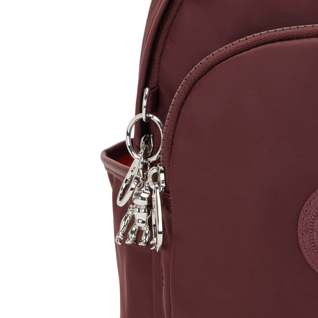 Kipling Small Backpack Female Deep Aubergine Delia Mini