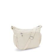 KIPLING Medium Crossbody Bag with Adjustable Straps Female Beige Pearl Gabb S