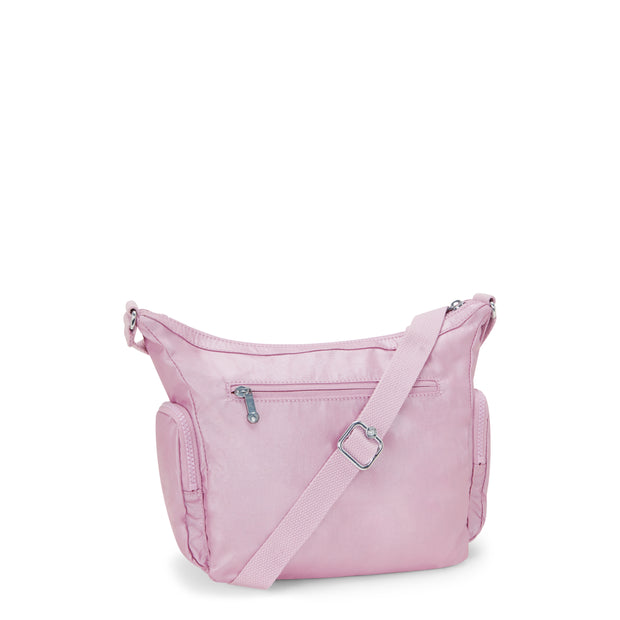 KIPLING Medium Crossbody Bag with Adjustable Straps Female Metallic Lilac Gabb S