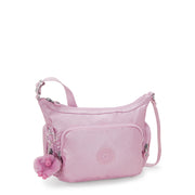 KIPLING Medium Crossbody Bag with Adjustable Straps Female Metallic Lilac Gabb S