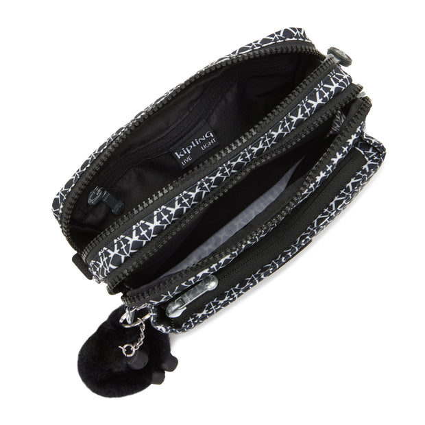 KIPLING Small crossbody convertible to waistbag (with removable straps) Female Signature Print Abanu Multi  -  I4706-DD2