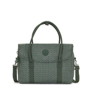 KIPLING Working Bag (With Removable Shoulderstrap) Female Sign Green Embosse Superworker