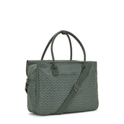 Kipling Working Bag (With Removable Shoulderstrap) Female Sign Green Embosse Superworker