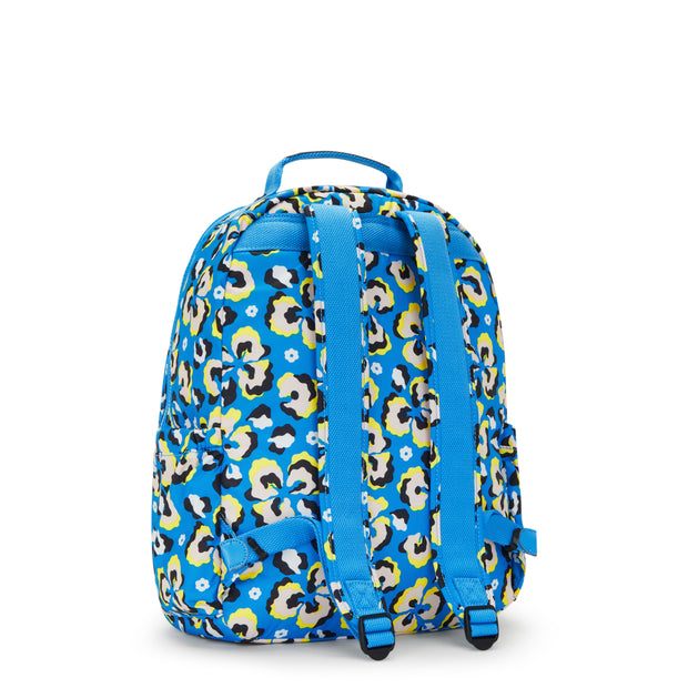 Kipling Large Backpack Female Leopard Floral Seoul