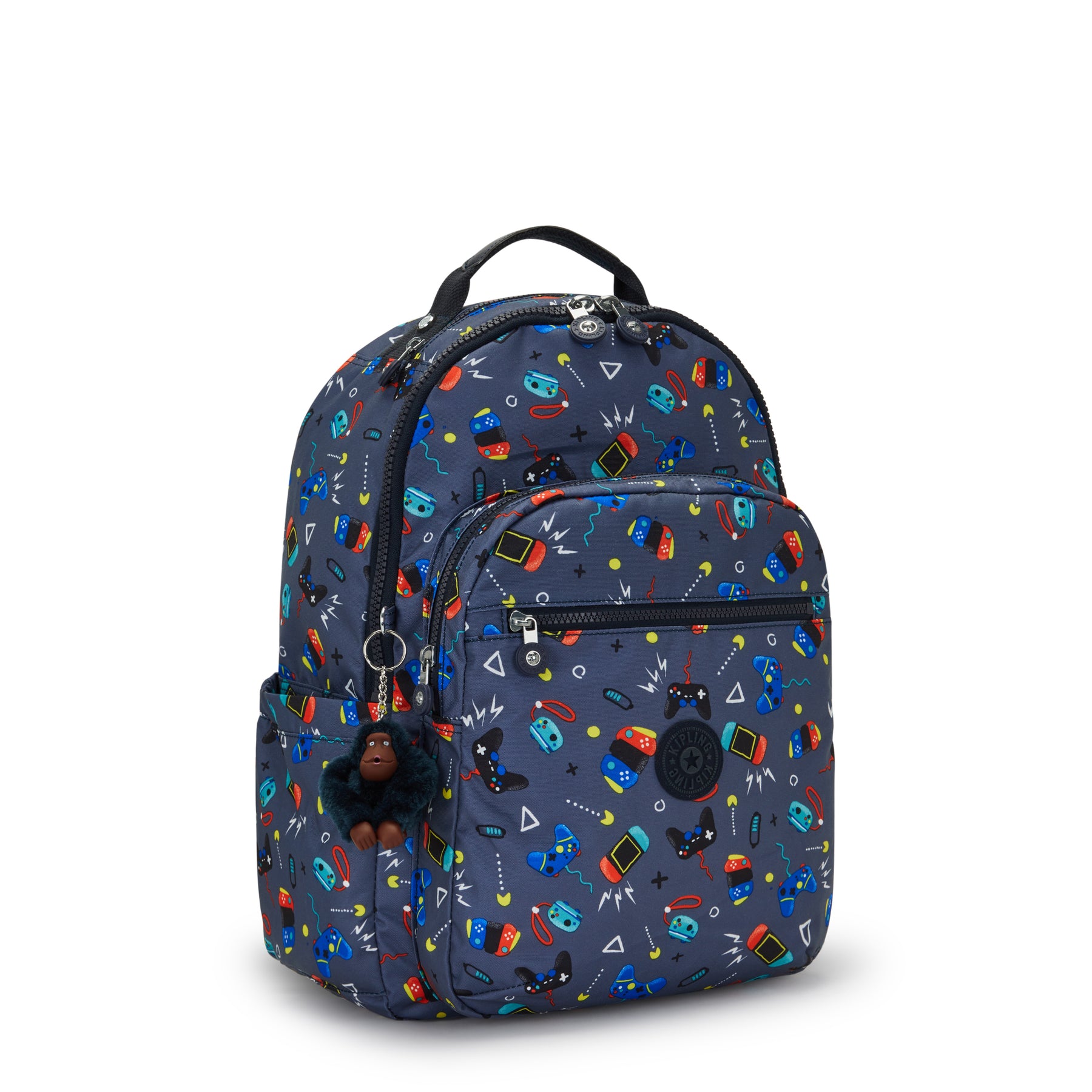 Kipling Large Backpack Female Gaming Grey Seoul - I4851-T6T
