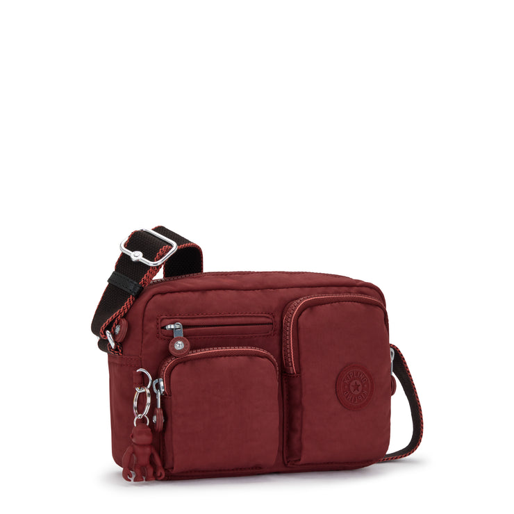 Kipling Small Crossbody Female Flaring Rust Albena