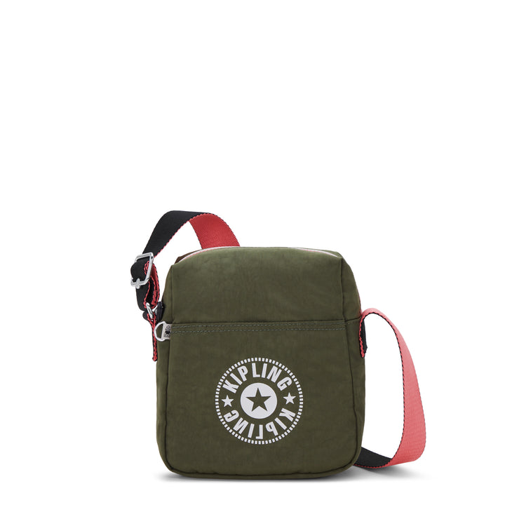 KIPLING Small Crossbody Unisex Strong Moss Ce Chaz
