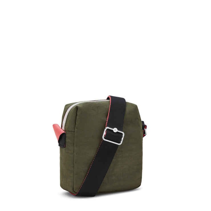Kipling Small Crossbody Unisex Strong Moss Ce Chaz