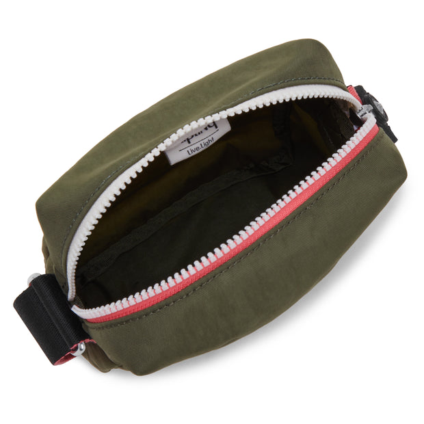 Kipling Small Crossbody Unisex Strong Moss Ce Chaz