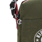 Kipling Small Crossbody Unisex Strong Moss Ce Chaz