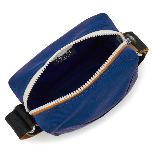 Kipling Small Crossbody Unisex Deep Sky Blue C Chaz