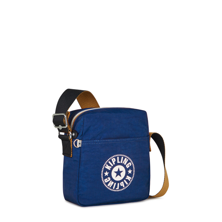 Kipling Small Crossbody Unisex Deep Sky Blue C Chaz