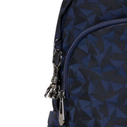 Kipling Large Backpack Female Endless Navy Jacquard Delia M