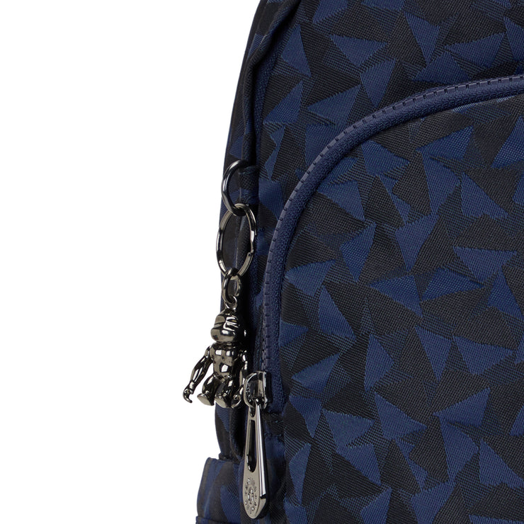 Kipling Large Backpack Female Endless Navy Jacquard Delia M  -  I5000-3QA