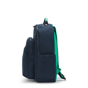 KIPLING Large Backpack Unisex Blue Green Bl Seoul