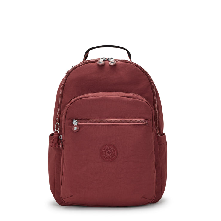 KIPLING Large Backpack Female Flaring Rust Seoul