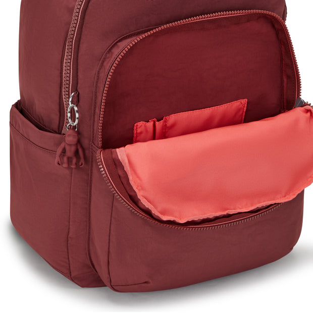 Kipling Large Backpack Female Flaring Rust Seoul