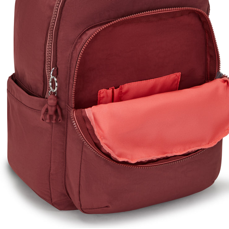 Kipling Large Backpack Female Flaring Rust Seoul