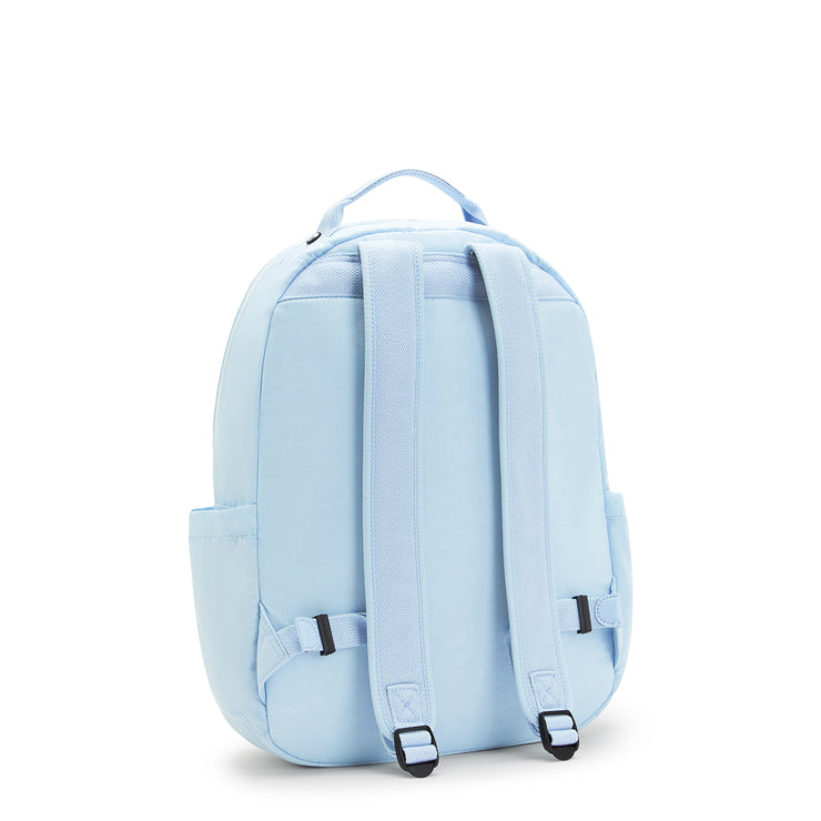 KIPLING Large Backpack Female Frost Blue Bl Seoul