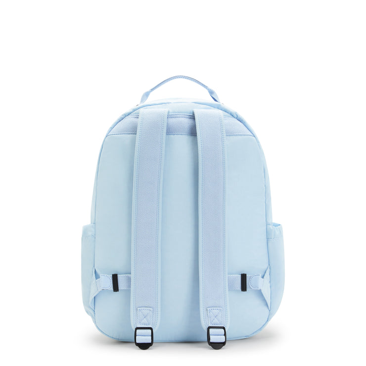 KIPLING Large Backpack Female Frost Blue Bl Seoul