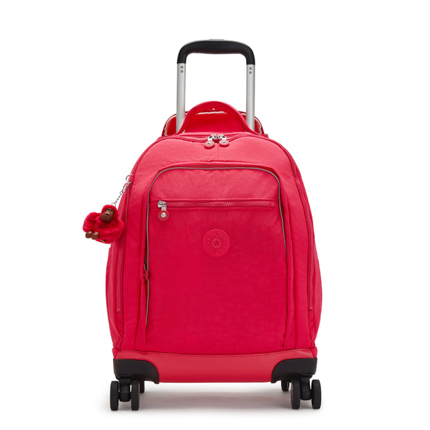 KIPLING Large wheeled backpack (with laptop protection) Female True Pink New Zea