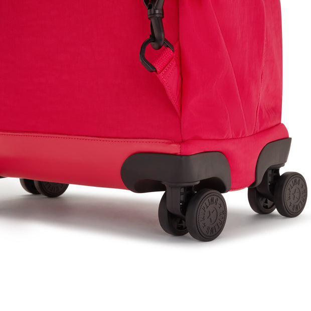 Kipling Large Wheeled Backpack (With Laptop Protection) Female True Pink New Zea