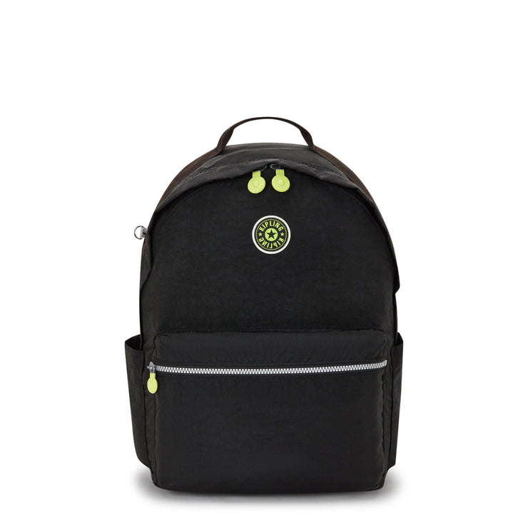 KIPLING Large Backpack Unisex New Valley Black Damien L